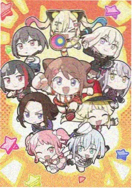 动漫美女银发魔术师的女主角海报