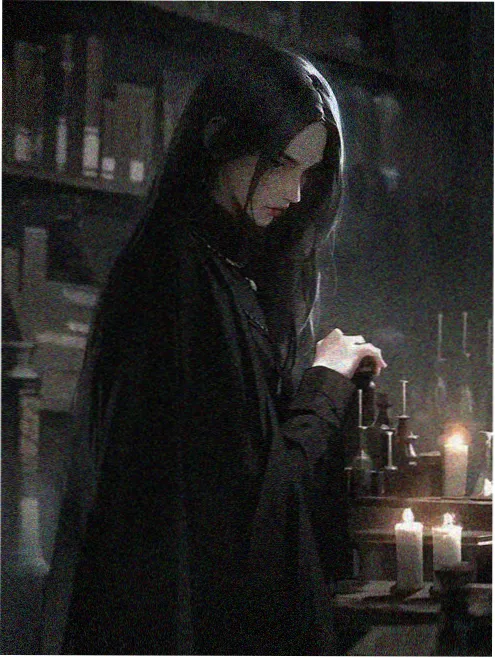 动漫美女角色白鲸旅馆剧场版海报